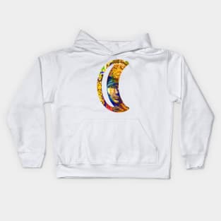 Woman in the Moon Kids Hoodie